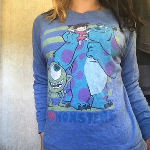 Disney branded 🏰 Monsters inc. sweater 💙